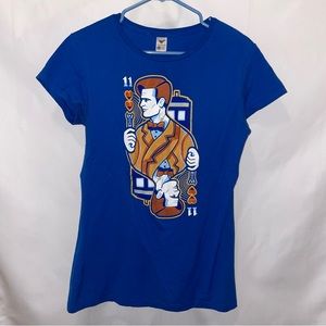 Doctor Who Eleven playing card tee
